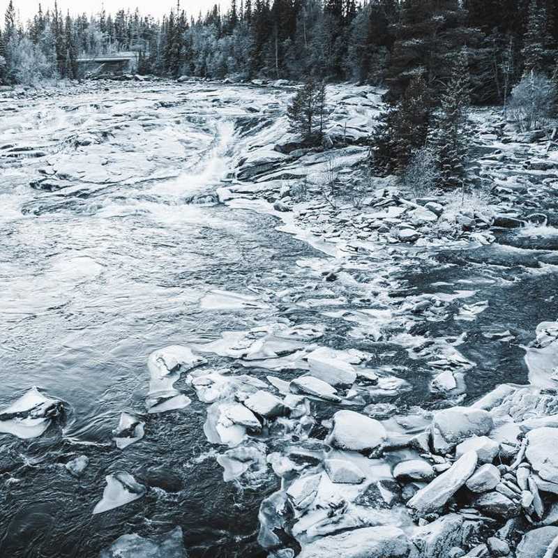 Beautiful Norrland I’m in ❤️❄️ #norrland #drone #waterfall #sweden #north #winter #snow #frozen #cold #water #photo #photographer #viktorohlin #aiv #allinvision #fantastic #instagood #naturephotography #blue #moody #magic #hotphoto #follow